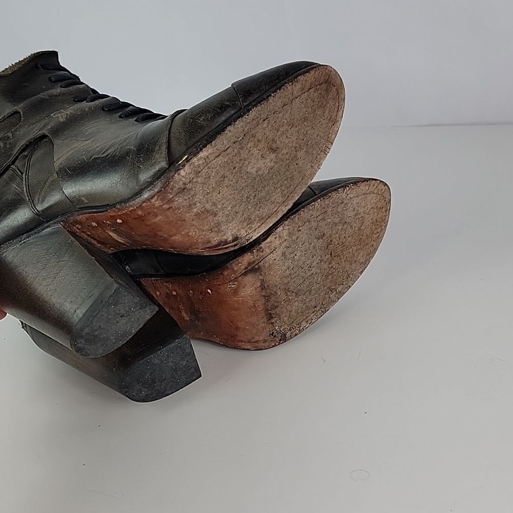 Freebird By Steven Malry Black Leather Women’s Booties - Picture 15 of 16